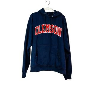 🌼 CLEMSON Tigers Hooded Sweatshirt - Size Large